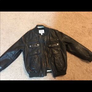 Armani Jr Leather Jacket